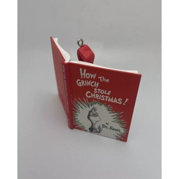New Grinch Who Stole Christmas Book Hallmark Keepsake Ornament Cindy Lou Who Box - Picture 2 of 6